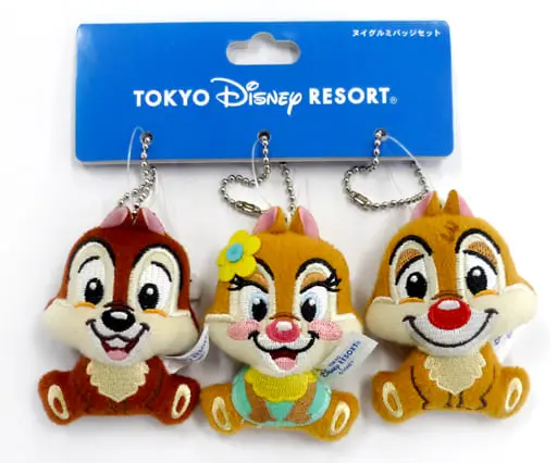 Plush - Chip 'n Dale / Chip & Dale & Clarice (Disney)