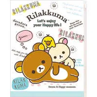 Stationery - Plastic Folder (Clear File) - RILAKKUMA / Korilakkuma & Kiiroitori & Rilakkuma