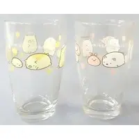 Tumbler, Glass - Sumikko Gurashi / Neko (Gattinosh) & Shirokuma