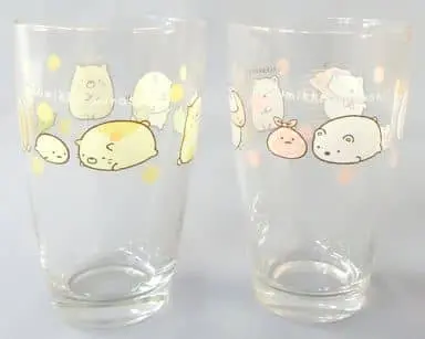 Tumbler, Glass - Sumikko Gurashi / Neko (Gattinosh) & Shirokuma