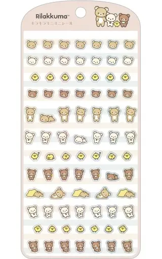 Stickers - RILAKKUMA / Korilakkuma & Kiiroitori & Chairoikoguma & Rilakkuma