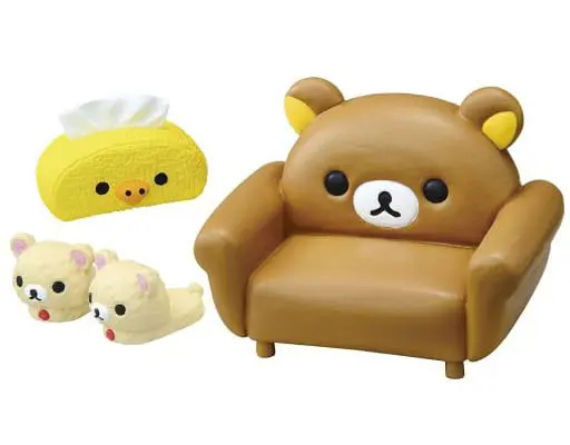 Trading Figure - RILAKKUMA / Korilakkuma & Kiiroitori & Rilakkuma