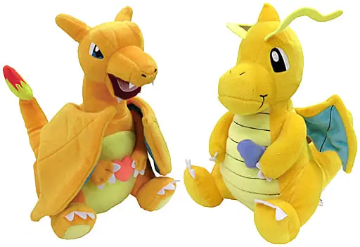 Plush - Pokémon / Charizard & Dragonite
