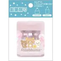 Stationery - Pencil Sharpener - RILAKKUMA / Korilakkuma & Kiiroitori & Chairoikoguma & Rilakkuma