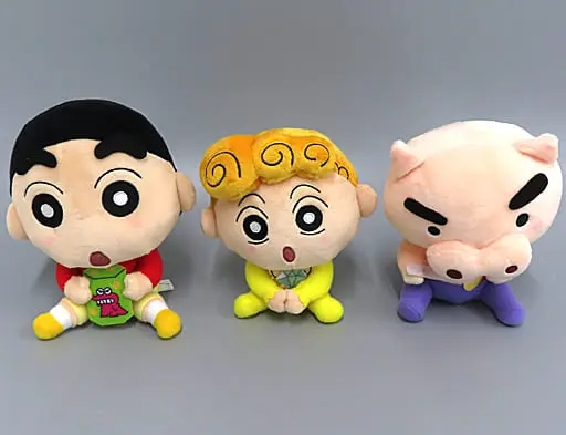 Plush - Crayon Shin-chan / Buriburizaemon & Nohara Shinnosuke & Nohara Himawari