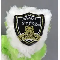 Plush - pickles the frog