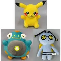Plush - Pokémon / Pikachu & Gimmighoul & Bellibolt