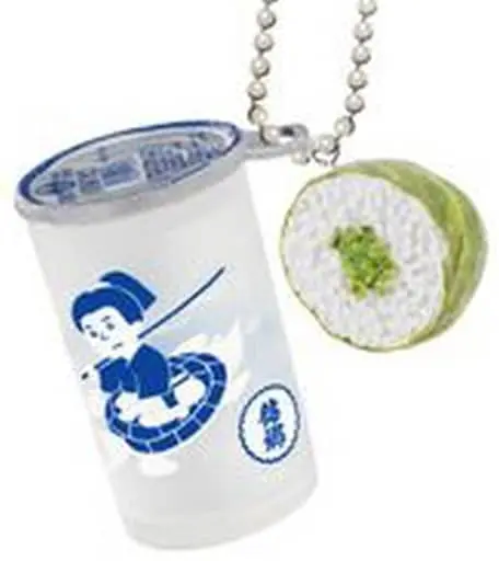 Trading Figure - Cup sake Ball chain mascot