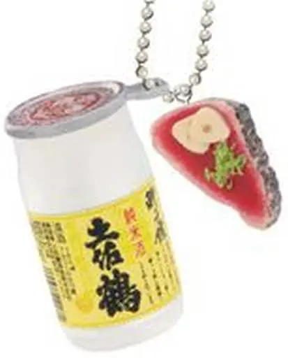 Trading Figure - Cup sake Ball chain mascot