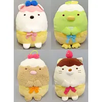 Plush - Sumikko Gurashi / Shirokuma & Penguin? & Tonkatsu (Capucine) & Neko (Gattinosh)