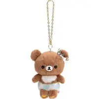 Key Chain - Plush - Plush Key Chain - RILAKKUMA / Chairoikoguma