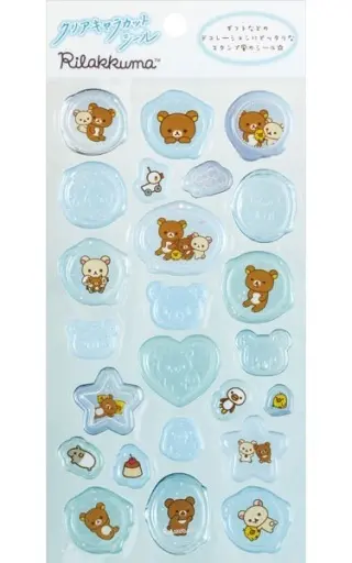 Stickers - RILAKKUMA / Korilakkuma & Kiiroitori & Chairoikoguma & Rilakkuma