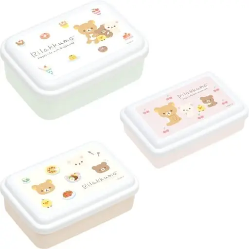 Lunch Box - RILAKKUMA / Korilakkuma & Kiiroitori & Chairoikoguma & Rilakkuma