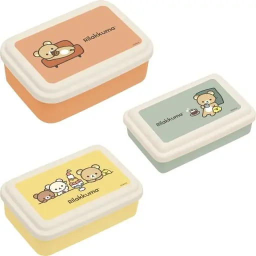 Lunch Box - RILAKKUMA / Korilakkuma & Kiiroitori & Chairoikoguma & Rilakkuma