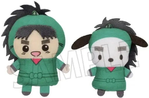 Key Chain - Plush - Finger Puppet - Plush Key Chain - Failure Ninja Rantarou / Pochacco