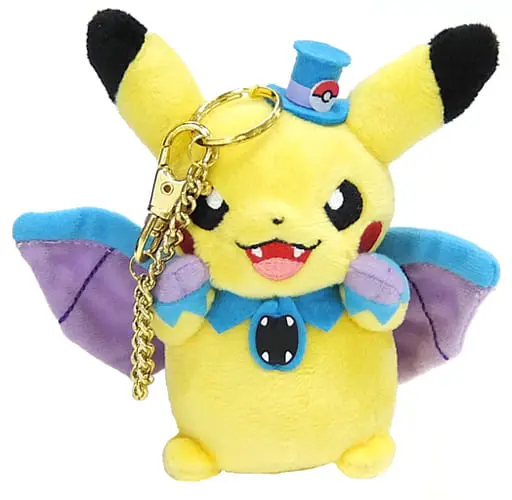 Key Chain - Plush - Pokémon / Pikachu & Golbat
