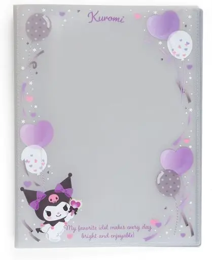 Stationery - Plastic Folder (Clear File) - Sanrio characters / Kuromi