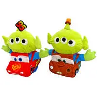 Plush - Toy Story / Aliens & Mater (Cars) & Lightning McQueen