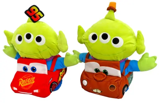 Plush - Toy Story / Aliens & Mater (Cars) & Lightning McQueen