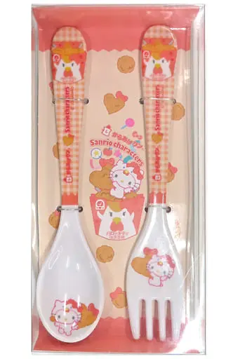 Cutlery - Karaage Kun / Hello Kitty