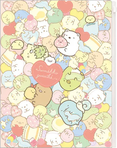 Stationery - Plastic Folder (Clear File) - Sumikko Gurashi