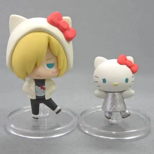 Trading Figure - Yuri!!! on Ice / Hello Kitty