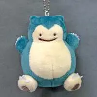 Key Chain - Pokémon / Ditto & Snorlax