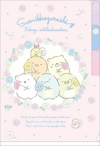 Stationery - Plastic Folder (Clear File) - Sumikko Gurashi