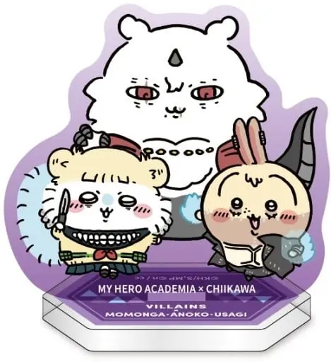 Key Chain - Acrylic stand - Chiikawa / Usagi & Momonga & Anoko