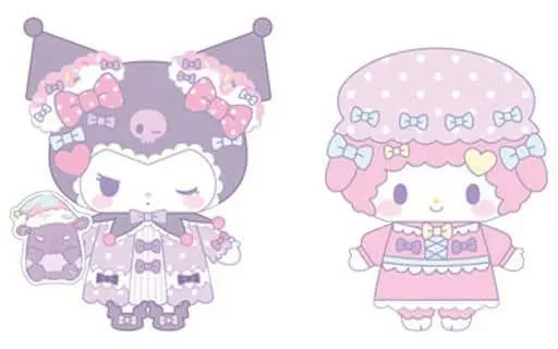 Key Chain - Plush Key Chain - Sanrio characters / My Melody & Kuromi & My Sweet Piano