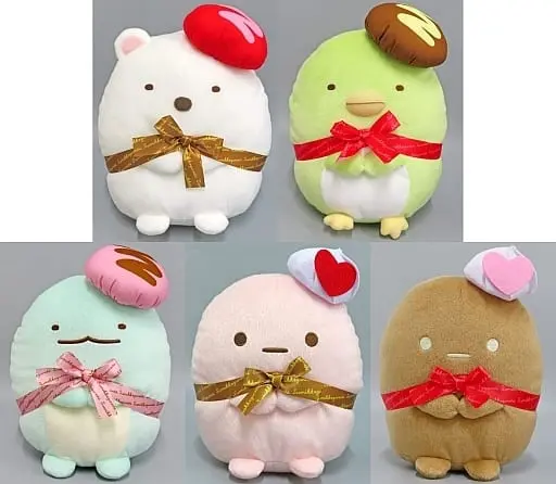 Plush - Sumikko Gurashi / Shirokuma & Penguin? & Tapioca & Tokage