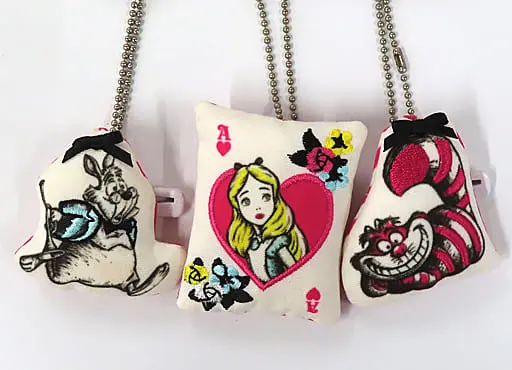 Plush - Disney / Cheshire Cat & Alice (Alice In Wonderland) & White Rabbit