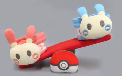 Key Chain - Plush - Plush Key Chain - Pokémon / Plusle & Minun