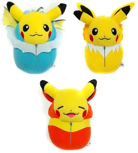 Plush - Pokémon / Pikachu & Jolteon & Flareon & Vaporeon