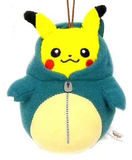 Key Chain - Plush Key Chain - Pokémon / Pikachu & Snorlax