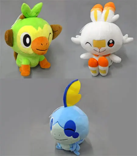 Plush - Pokémon / Scorbunny & Sobble & Grookey