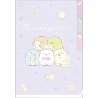 Stationery - Plastic Folder (Clear File) - Sumikko Gurashi