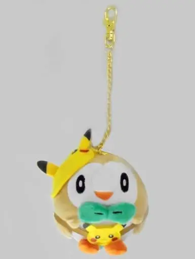 Key Chain - Pokémon / Rowlet & Pikachu