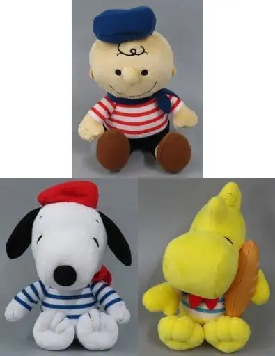 Plush - PEANUTS / Snoopy & Woodstock & Charlie Brown