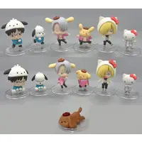 Trading Figure - Yuri!!! on Ice / Hello Kitty & Pom Pom Purin & Pochacco