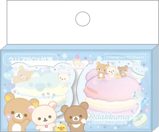 Stationery - Sticky Note - RILAKKUMA / Korilakkuma & Kiiroitori & Chairoikoguma & Rilakkuma