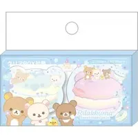 Stationery - Sticky Note - RILAKKUMA / Korilakkuma & Kiiroitori & Chairoikoguma & Rilakkuma