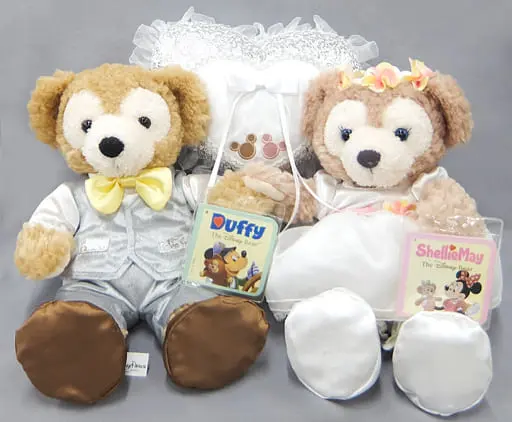 USED) Plush - Disney / ShellieMay & Duffy (ダッフィー＆シェリーメイ ウェディングぬいぐるみセット  「Duffy and Friends-ダッフィー＆フレンズ-」 香港ディズニーランド限定) | Buy from Kawaii Republic -  Online Shop for Japanese Anime Merchandise