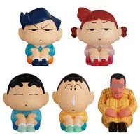 Trading Figure - Crayon Shin-chan / Kazama Toru & Suzuki Bo (Bo-chan) & Sakurada Nene & Takakura Bunta (Principal Enzo)