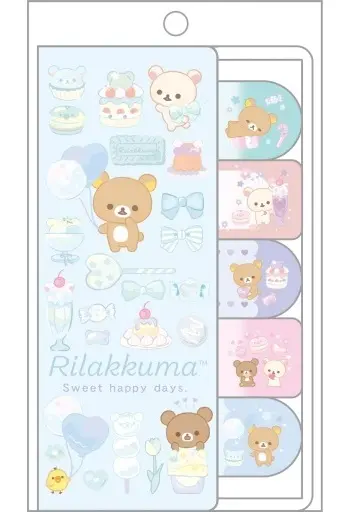 Stationery - Sticky Note - RILAKKUMA / Korilakkuma & Kiiroitori & Chairoikoguma & Rilakkuma