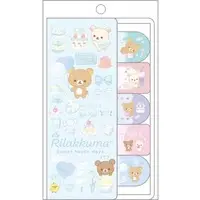 Stationery - Sticky Note - RILAKKUMA / Korilakkuma & Kiiroitori & Chairoikoguma & Rilakkuma