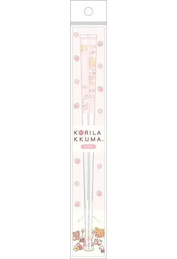 Cutlery - Chopsticks - RILAKKUMA / Korilakkuma & Kiiroitori & Chairoikoguma & Rilakkuma