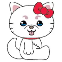 Plush - Gintama / Sadaharu & Hello Kitty