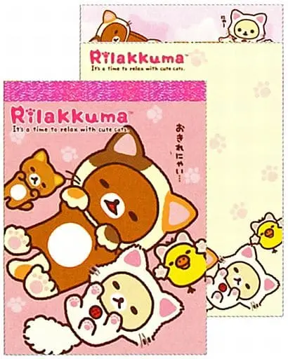 Stationery - Memo Pad - RILAKKUMA / Korilakkuma & Kiiroitori & Rilakkuma