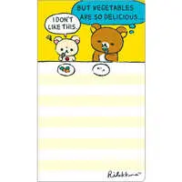 Sticky Note - Stationery - RILAKKUMA / Korilakkuma